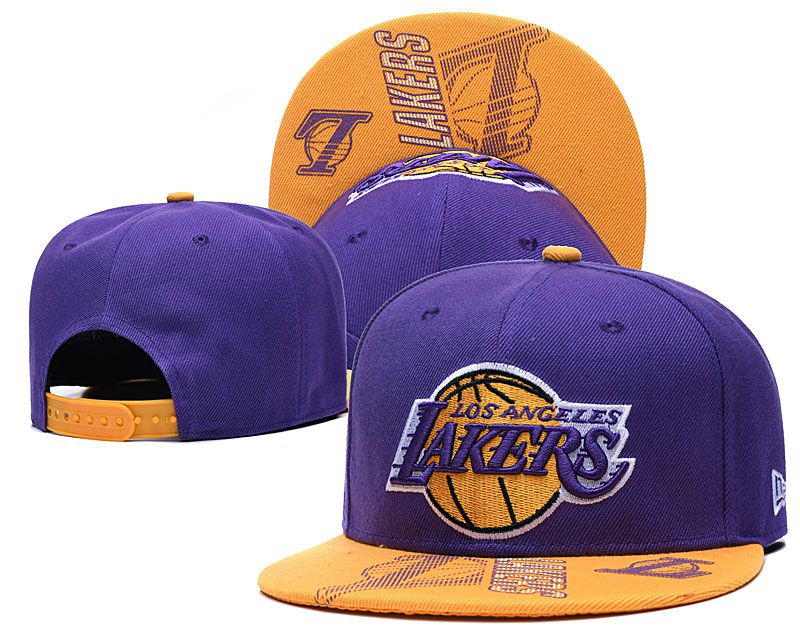 2020 NBA Los Angeles Lakers Hat 2020915
